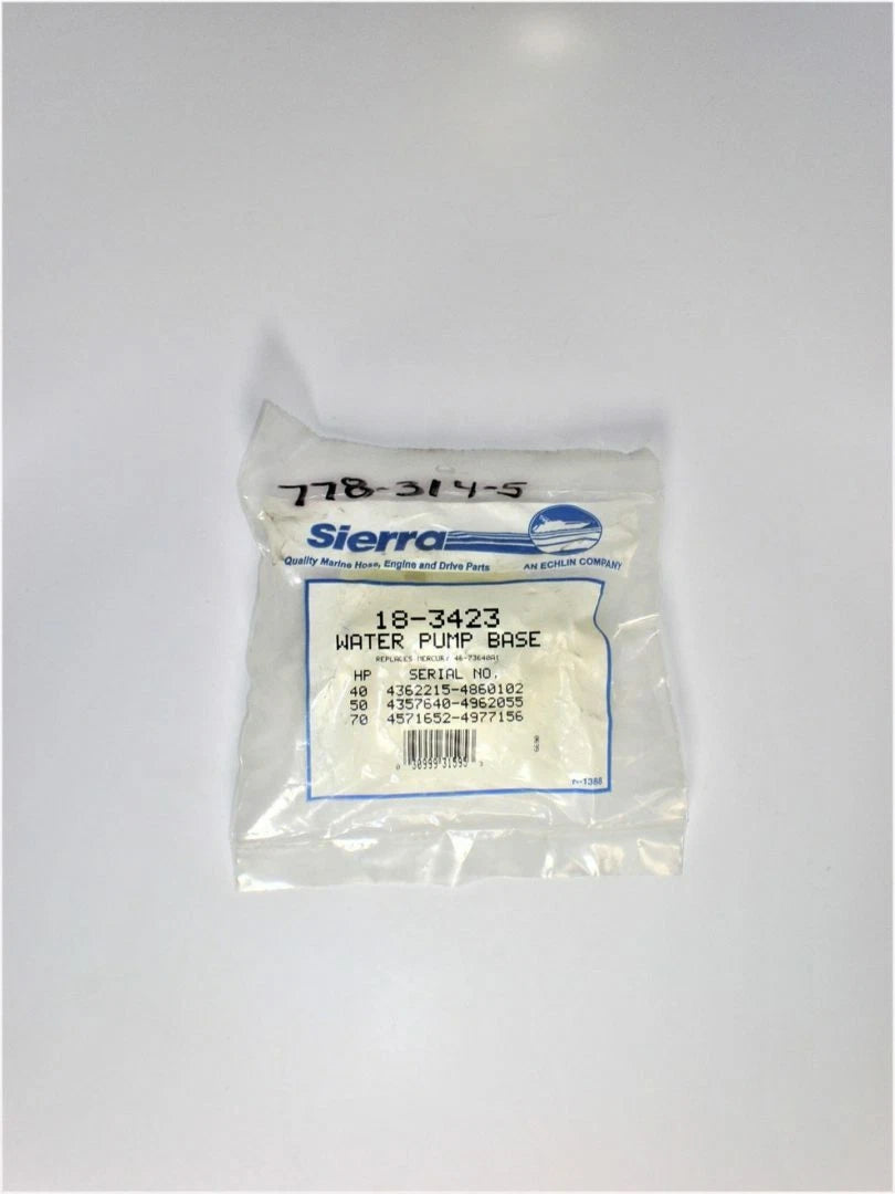 Sierra 18-3423 Mercury Marine Outboard Water Pump Base *46-73640A1