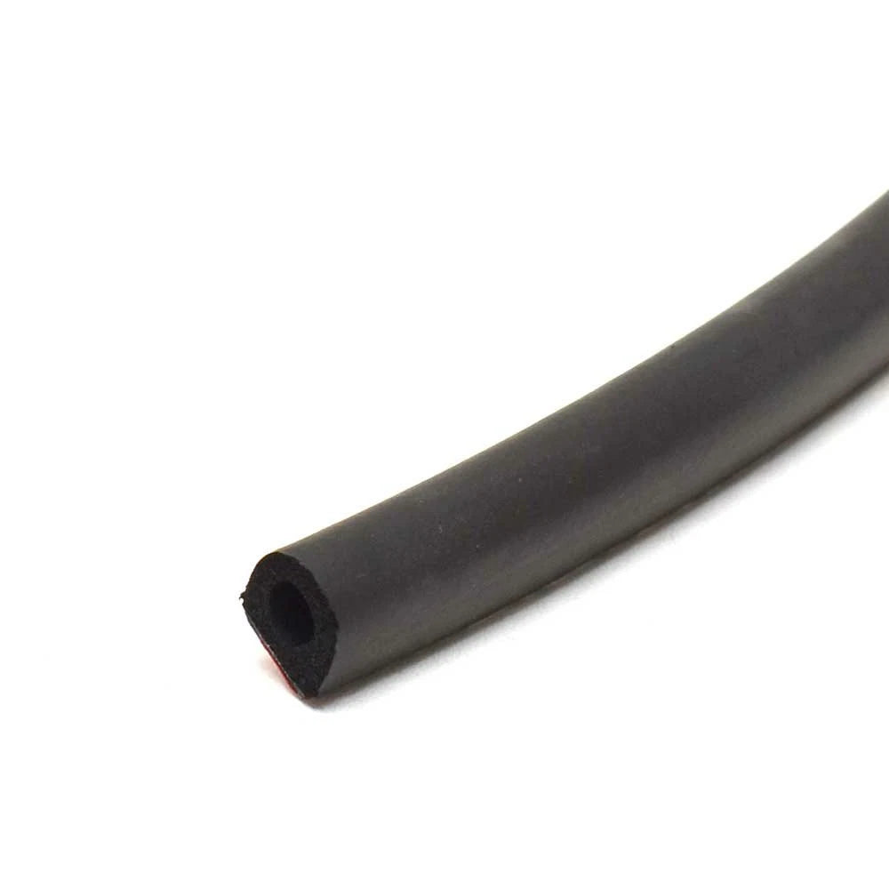 Trim-Lok Boat Window Seal Molding X202BT - D-Profile 1/2 Inch Black (FT)