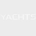 Gulfstream Yachts Boat Raised Decal U34344-01 - 19 5/8 X 3 1/4 Silver