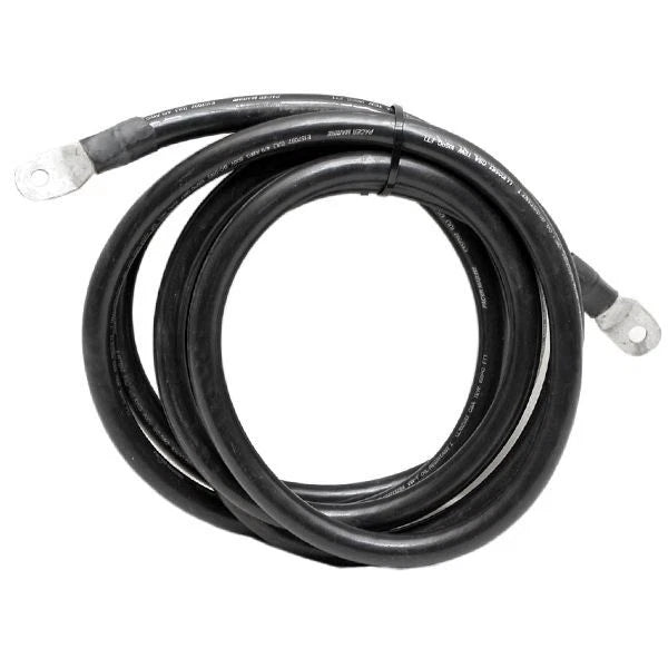 Larson Boat Battery Cable - 36 Ft Black 2 AWG with 5/16 Lugs