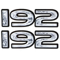 Rinker Boat Decals - 192 Captiva Stickers (pair)