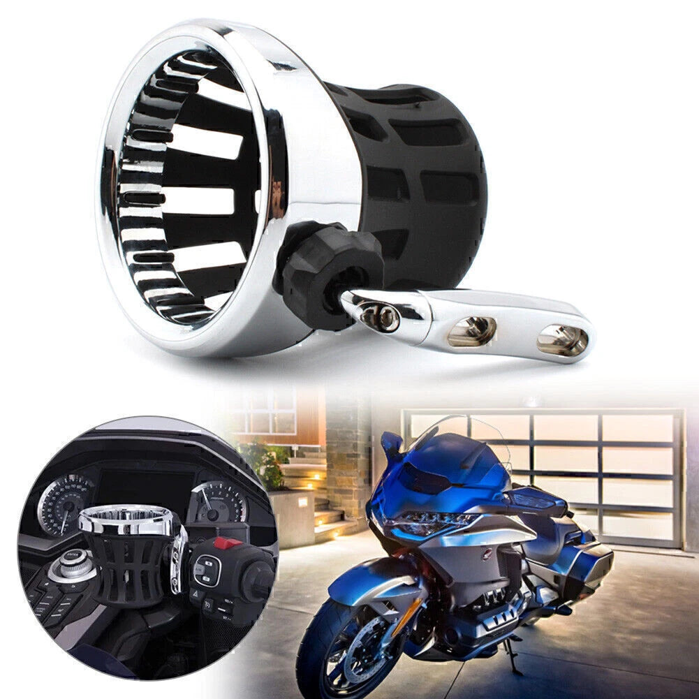 Motorcycle Handlebar Cup Holder Drink Basket Mount Universal for Harley