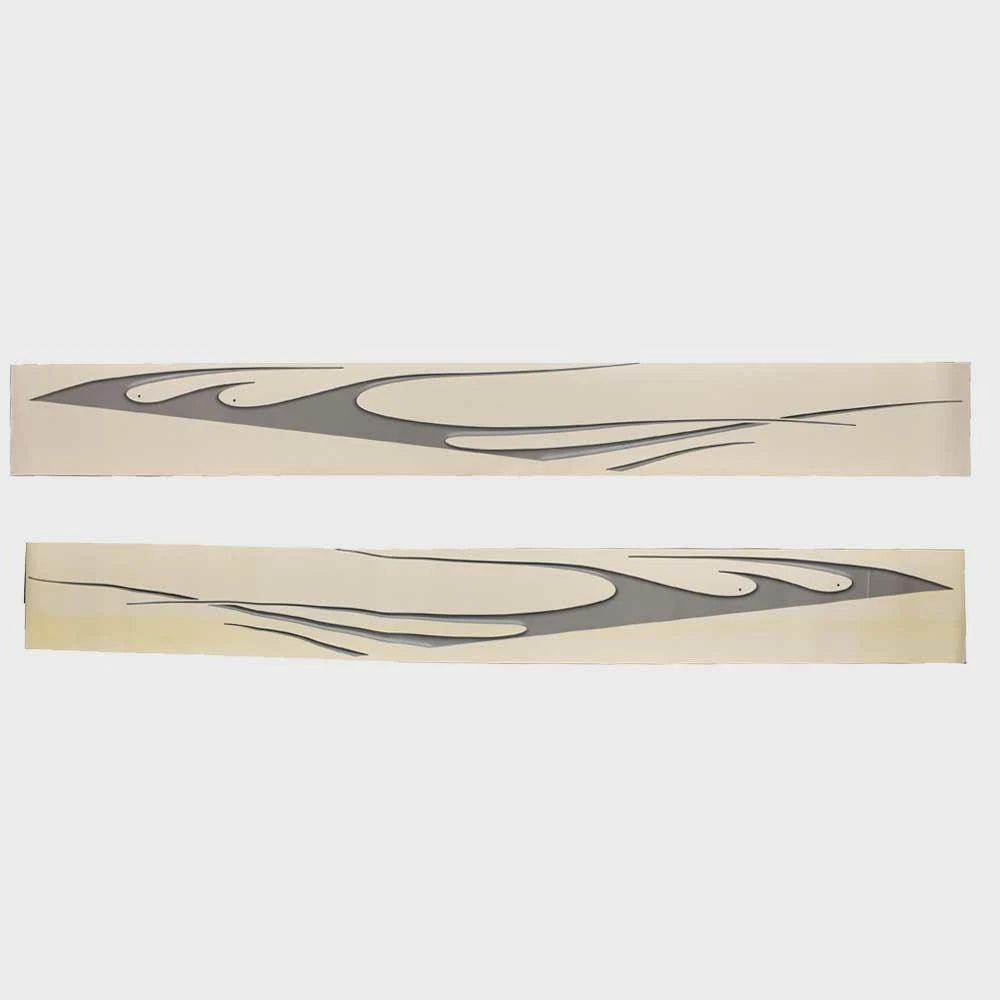 MasterCraft Boat Graphic Decals - X-Series Flame Stickers (set of 2)