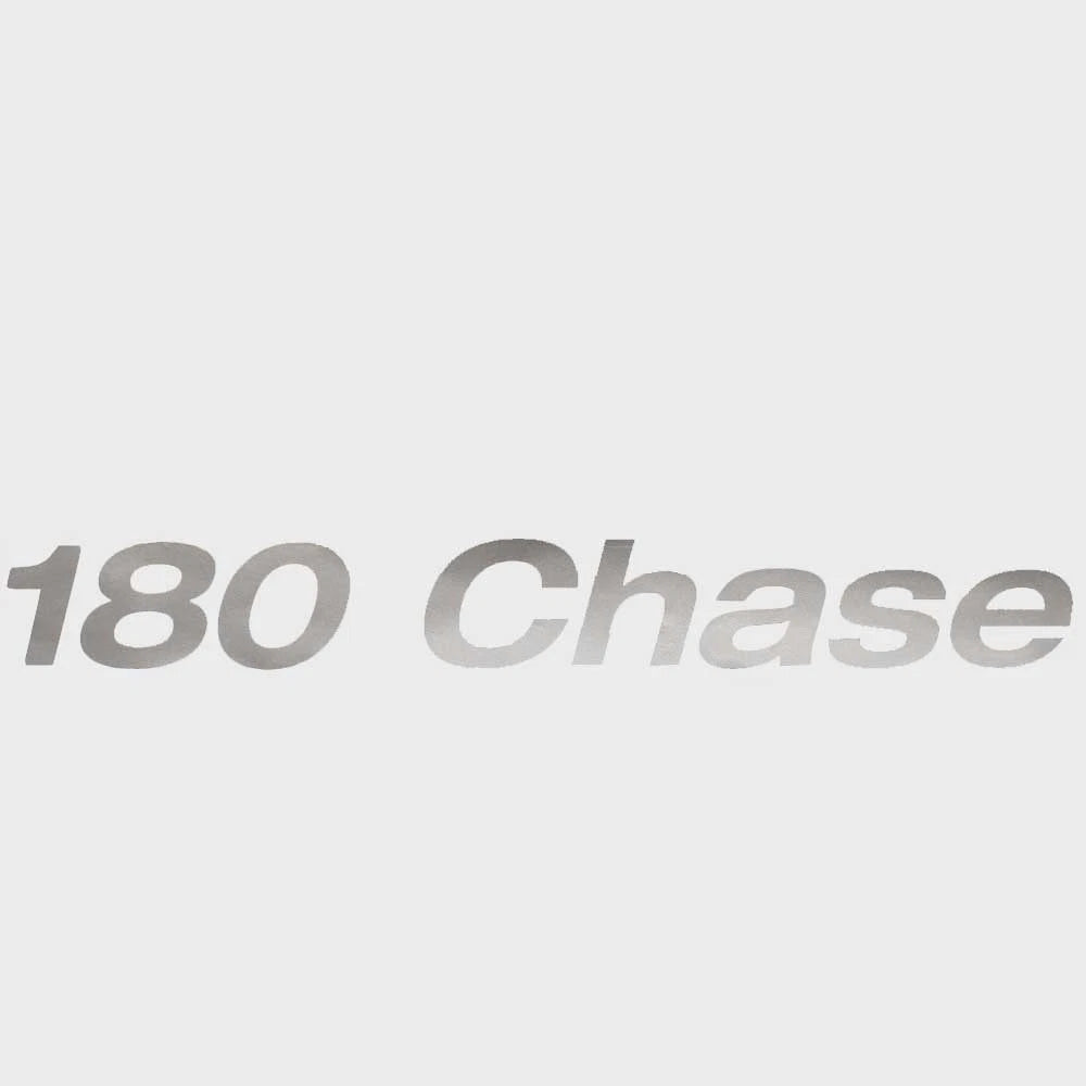 Crestliner Boat Decal 2328968 - 180 Chase Silver Sticker
