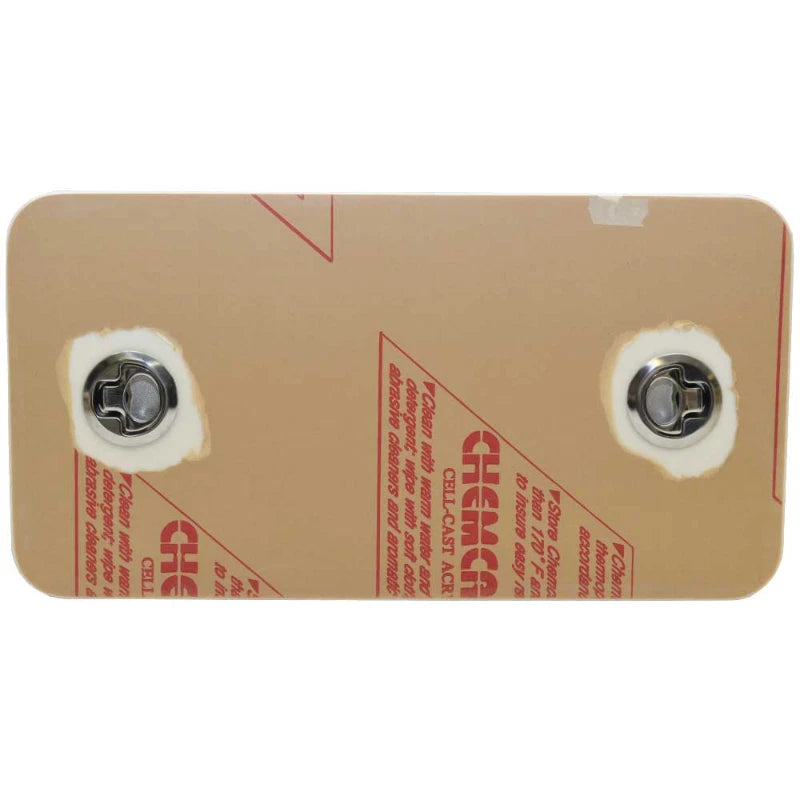 Hydra Boat Rod Holder Door HS85100949 - 38 CC White Acrylic