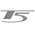 Ski Centurion Boat Brand Raised Decal - T5 Silver 6 3/4 X 2 1/2 Inch