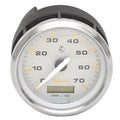Faria Boat Tachometer Gauge THC056A - 3 1/4 Inch Kronos Silver Mercury