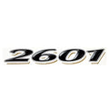 SeaSwirl Boat Decal 8626-0376-DECA LSS-00 - 2601 Black Silver Sticker