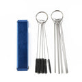 Metal Motorcycles Carburetor Carbon Jet Removal Clean Needles & Brushes Tool