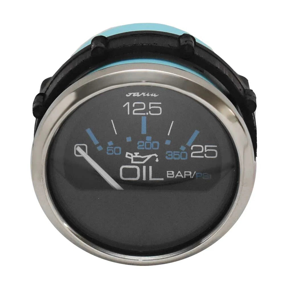 Faria Boat Oil Pressure Gauge GP9785B - Chesapeake Black SS