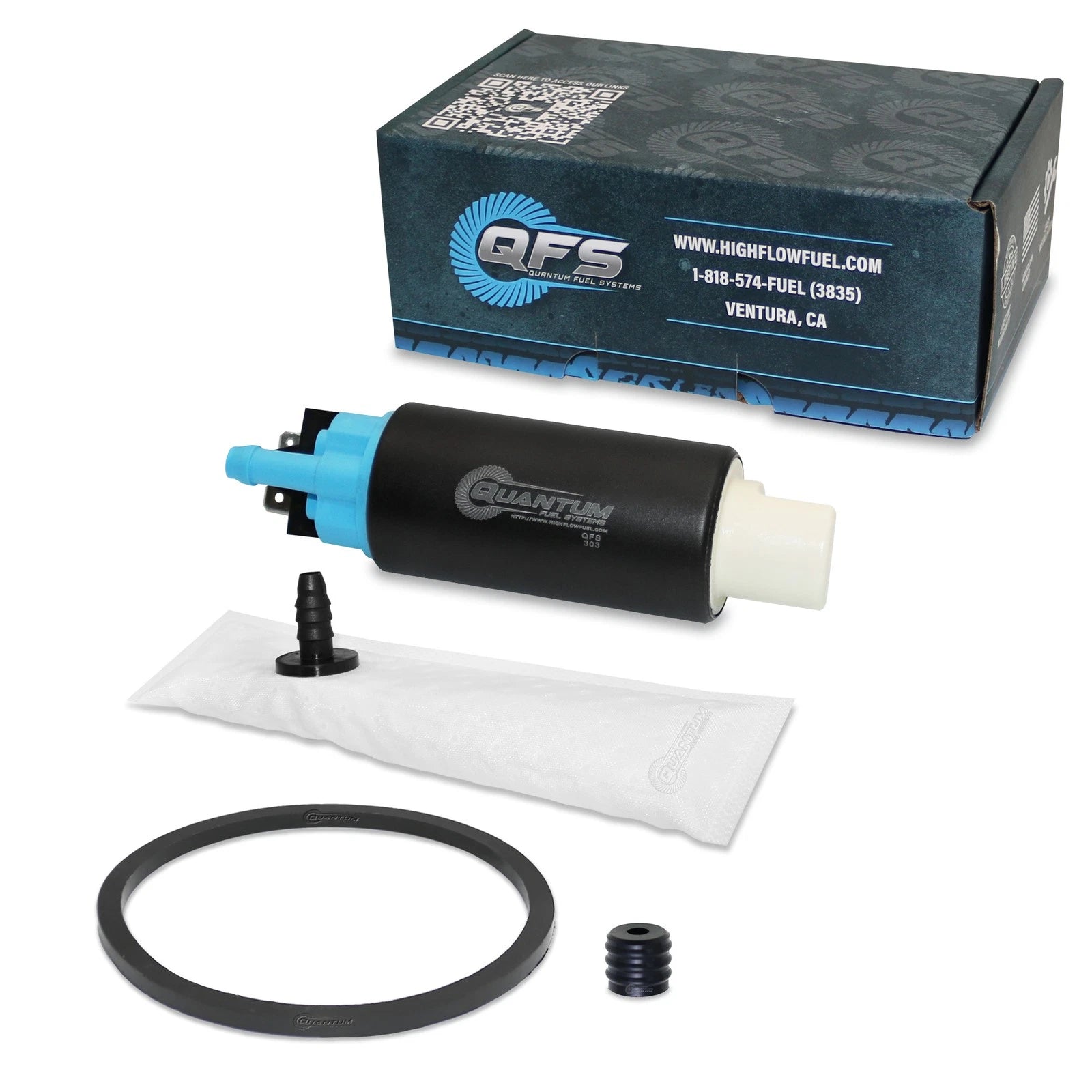 Fuel Pump with Strainer & Tank Seal for Arctic CAT ATV- OEM Replacement QFS-303-UT
