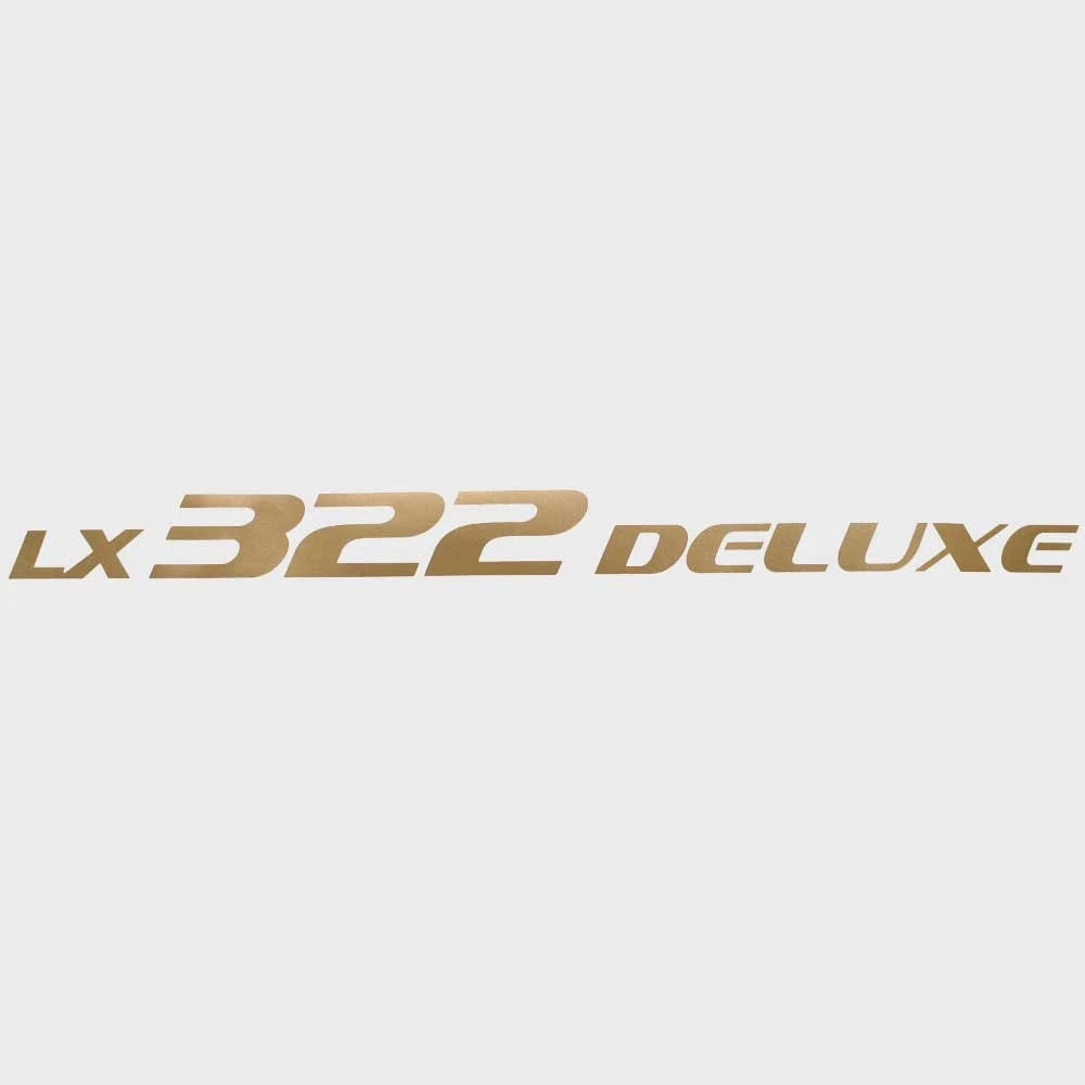 G3 Boat Model Decal 73404976 - LX 322 Deluxe Gold Sticker