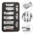 Access Difficult Connectors with Line Socket Wrench Set 10mm to 22mm Sizes