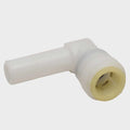 Sea Tech Boat Stackable Elbow Fitting 2418-10 - 5/8 Inch Dia White