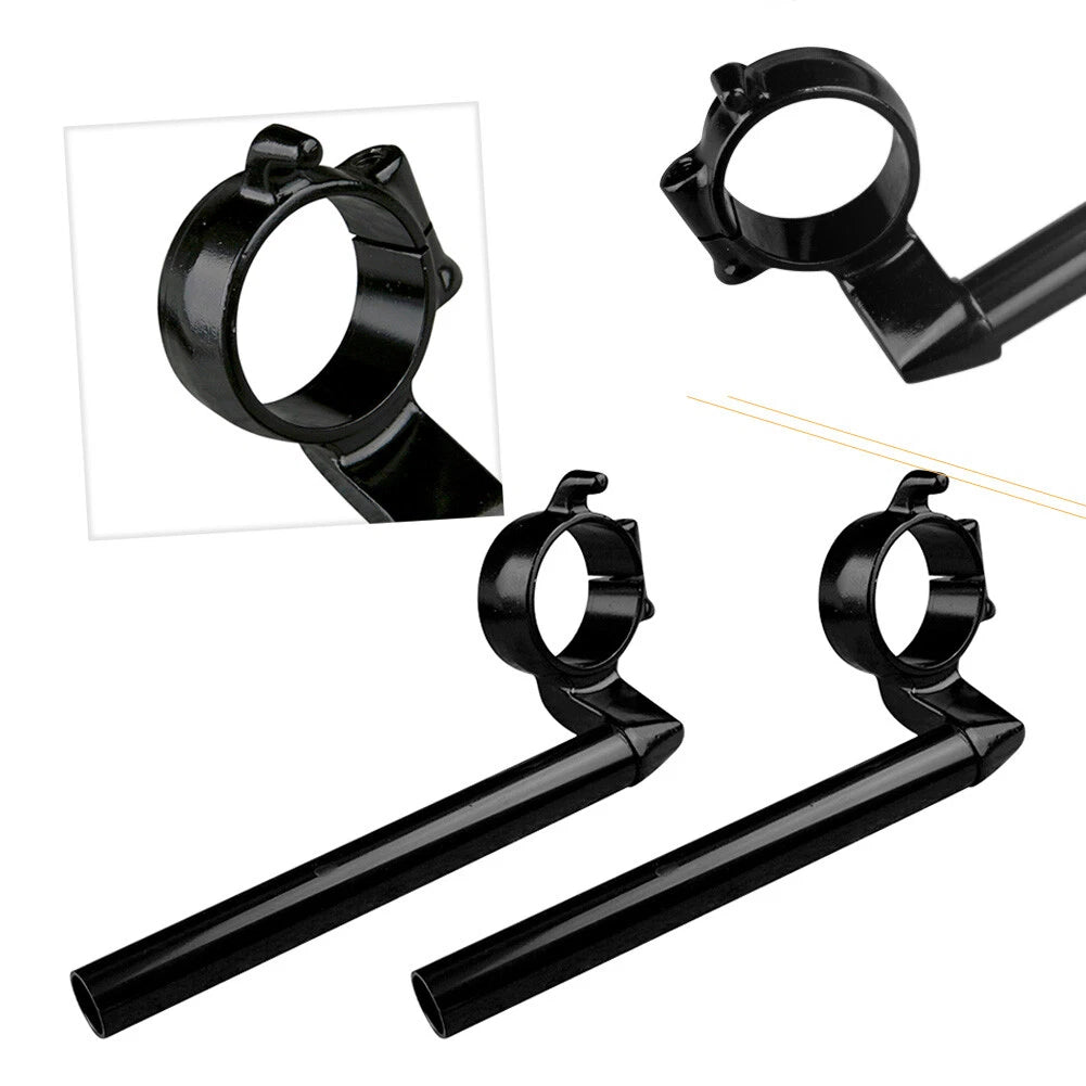 US 1 Pair Black Motorcycle Clip on Handlebar for Honda CBR600RR 2007-2012