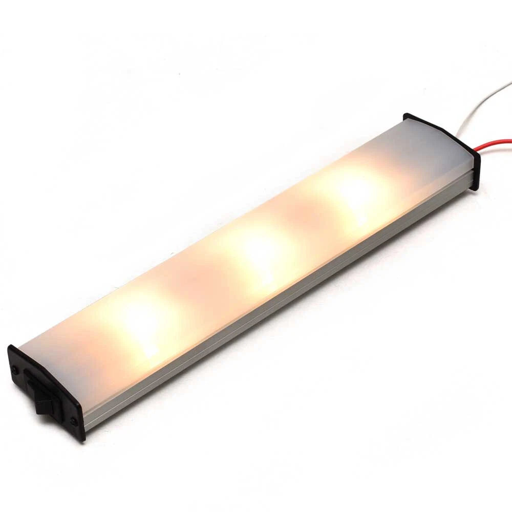Rinker Boat Light Bar 6429008 - 12V Halogen 12 3/8 Inch Warm White