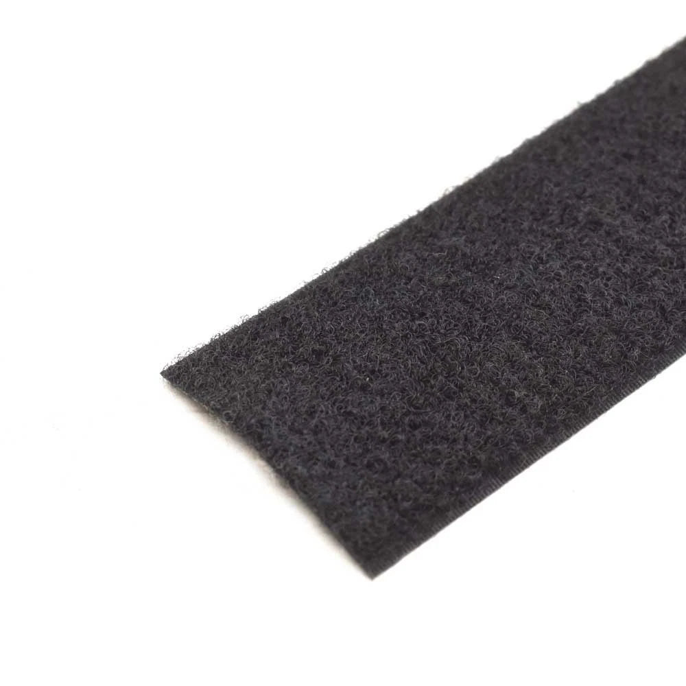 Tiara Boat Adhesive Loop Tape 5487260 - Nylon Black 2 Inch (YD)