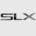 Sea Ray Boat Raised Decal 3252001 - SLX 10 5/8 X 2 Inch Silver Black