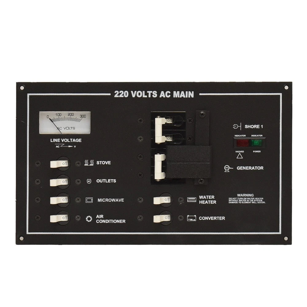 Regal Boat Main Breaker Panel 9567701 - 220V AC