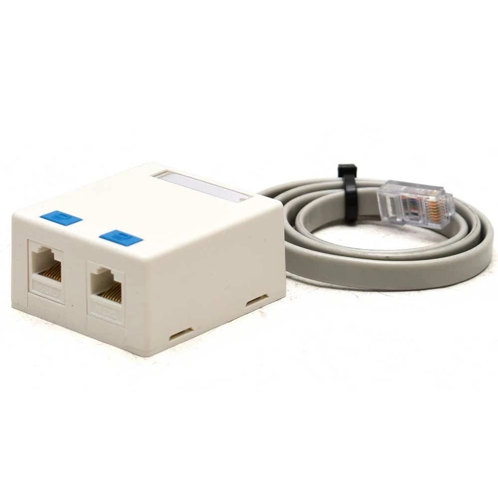 Dometic Boat Cable Breakout Box 222102500 - 2-PPIO to 1DSPLY White Plastic