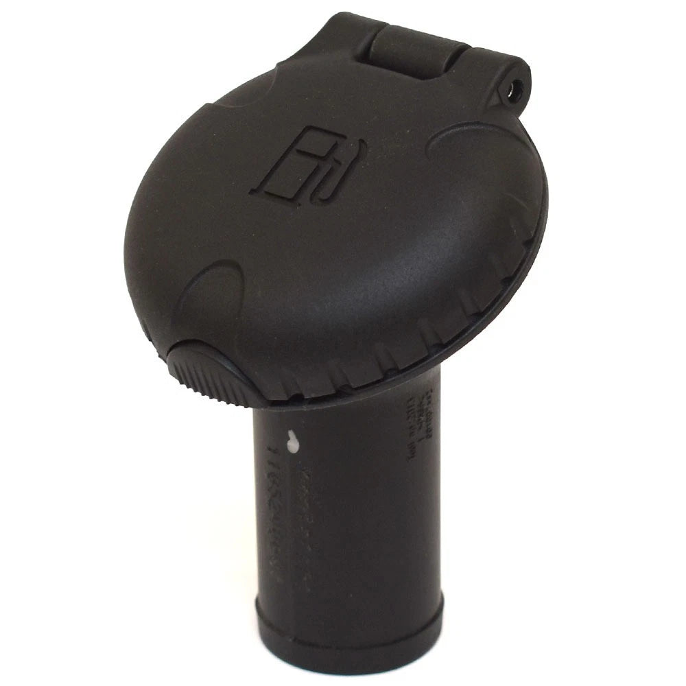 Attwood Boat Angled Fuel Deck Fill 99DFCCAB1 - Gas 1 1/2 Inch