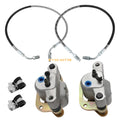 Front Brake Calipers & Hose Lines for Polaris Scrambler 400 500 Sportsman 335