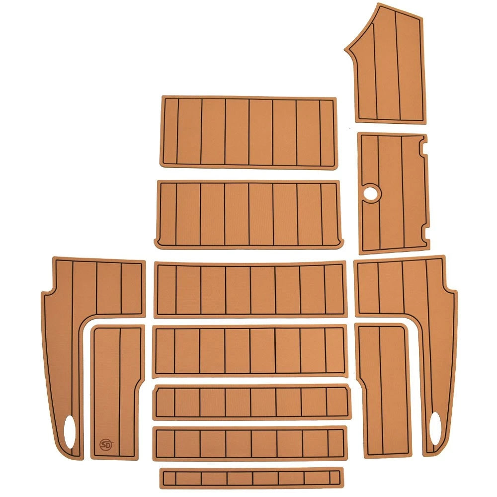 Chaparral Boat Non-Skid Mats 60.00420 - Swim Platform 26 Surf (kit)