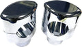 HardDrive Chrome Handlebar Risers for Harley Davidson 1.25 In. Clamping Area