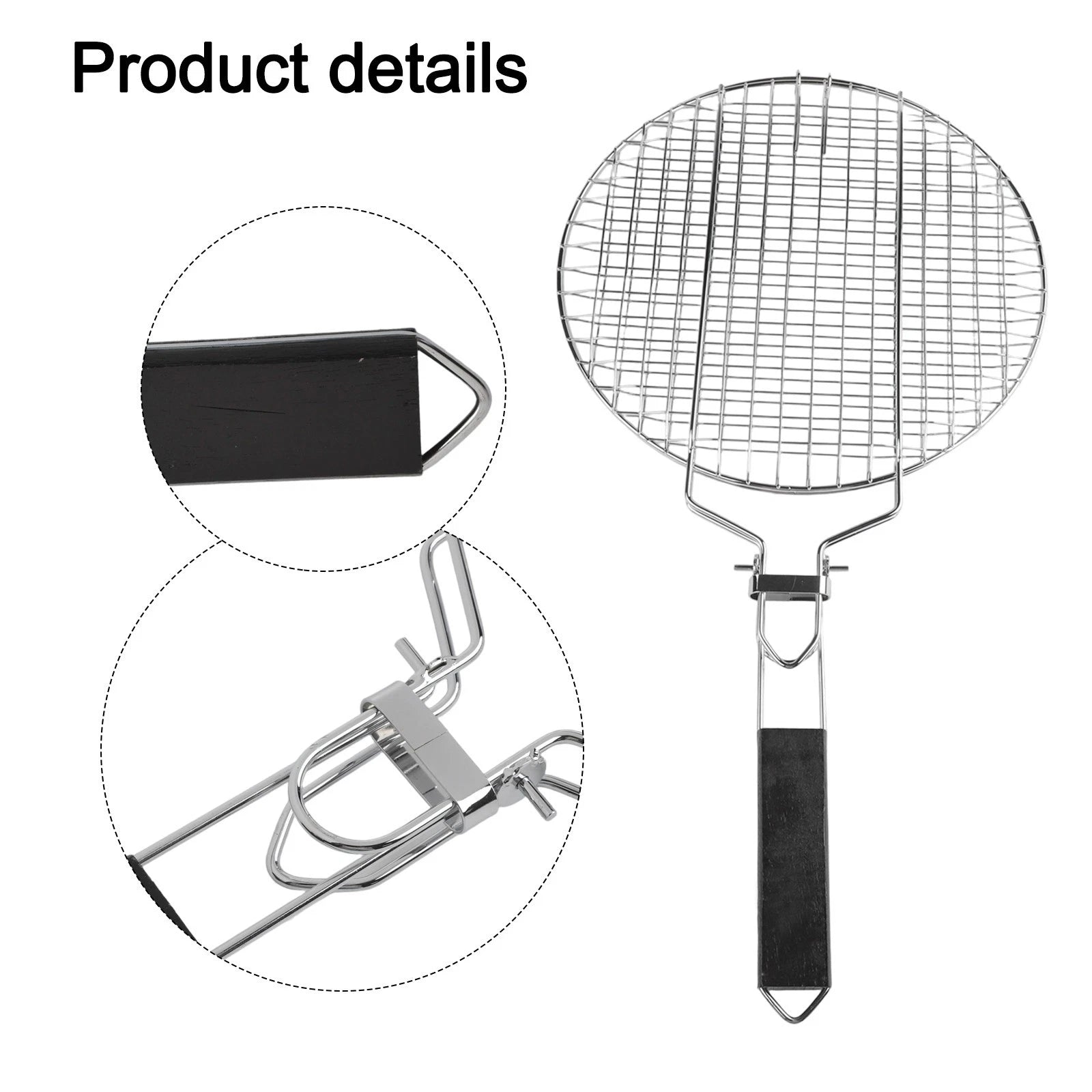 Folding BBQ Grill Convenient Transport Design Durability for Outdoor Use
