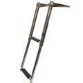 Lowe Boat Telescoping Ladder - 2 Step 21 7/8 X 11 7/8 Inch Stainless