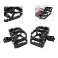 Pair Black Motor Front FootPeg Rider Pedal for Harley Low Rider FXLR 2018-2020