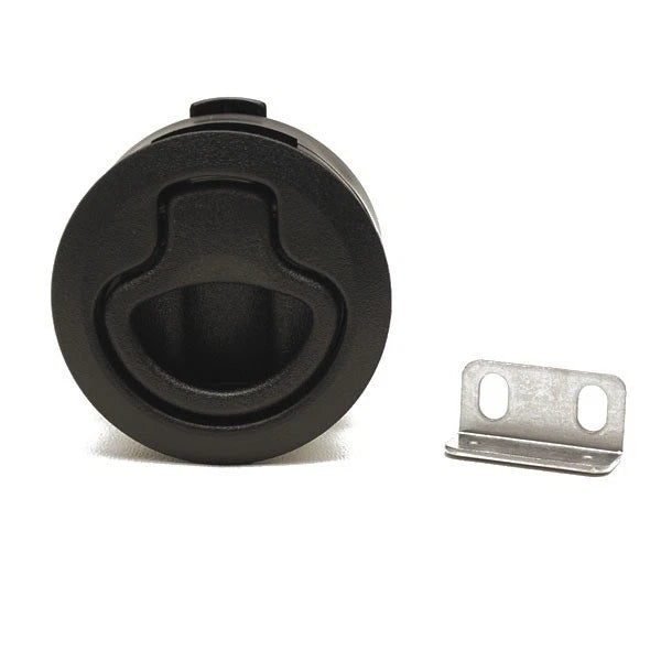 Southco Boat Hatch Latch M1-61 - Flush Non-Locking 2 Inch Black