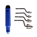 NB1000 Deburring Tool Set Featuring Multiple Chamfering Cutter Heads for Use
