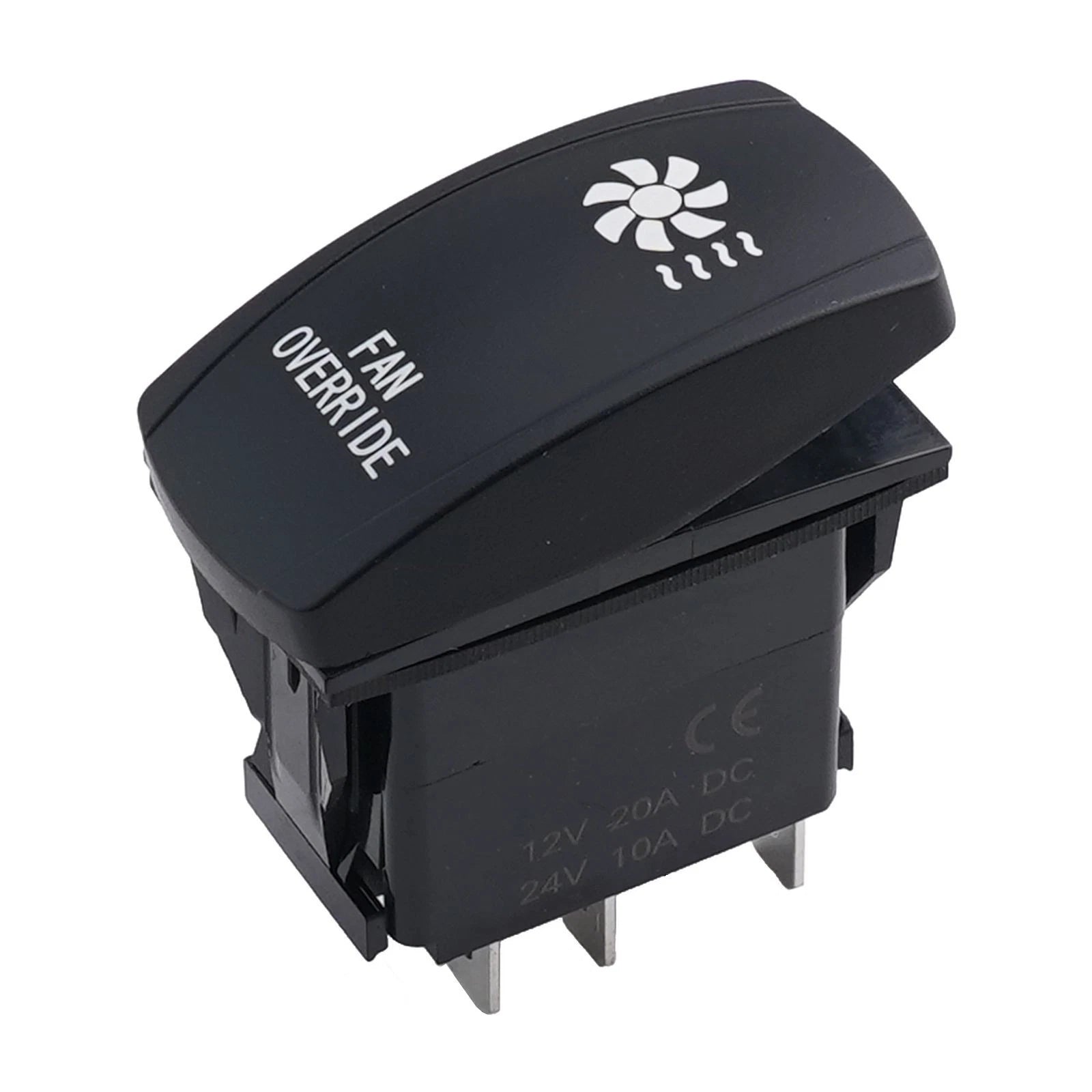 544302 Rocker Switch Fan Override for ATV UTV Rocker Switch Control 12V 1pcs