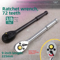 Ratchet Wrench 38 Drive Quick Release 72 Tooth Chrome Vanadium Steel 225mm