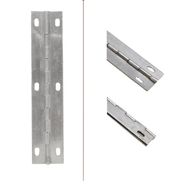 Rinker Boat Piano Hinge - 2 X 9 1/2 Inch Aluminum