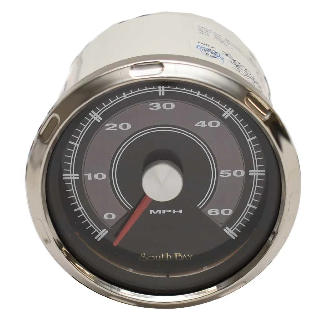 Faria Boat Electronic Speedometer Gauge SEC008A - South Bay Black