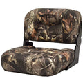 Crestliner Boat Center Folding Seat 2134689 - Hardwoods Camouflage