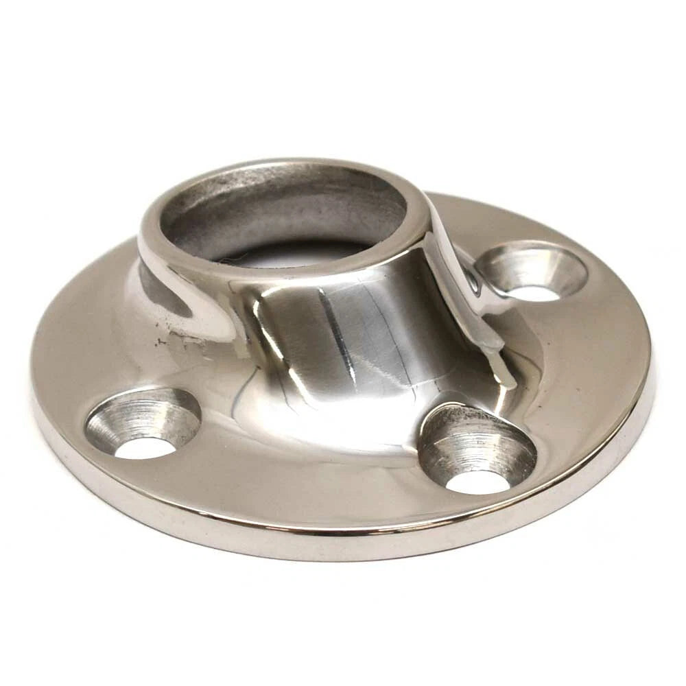 Boat Grab Rail Base - 2 3/4 Inch Stainless Steel