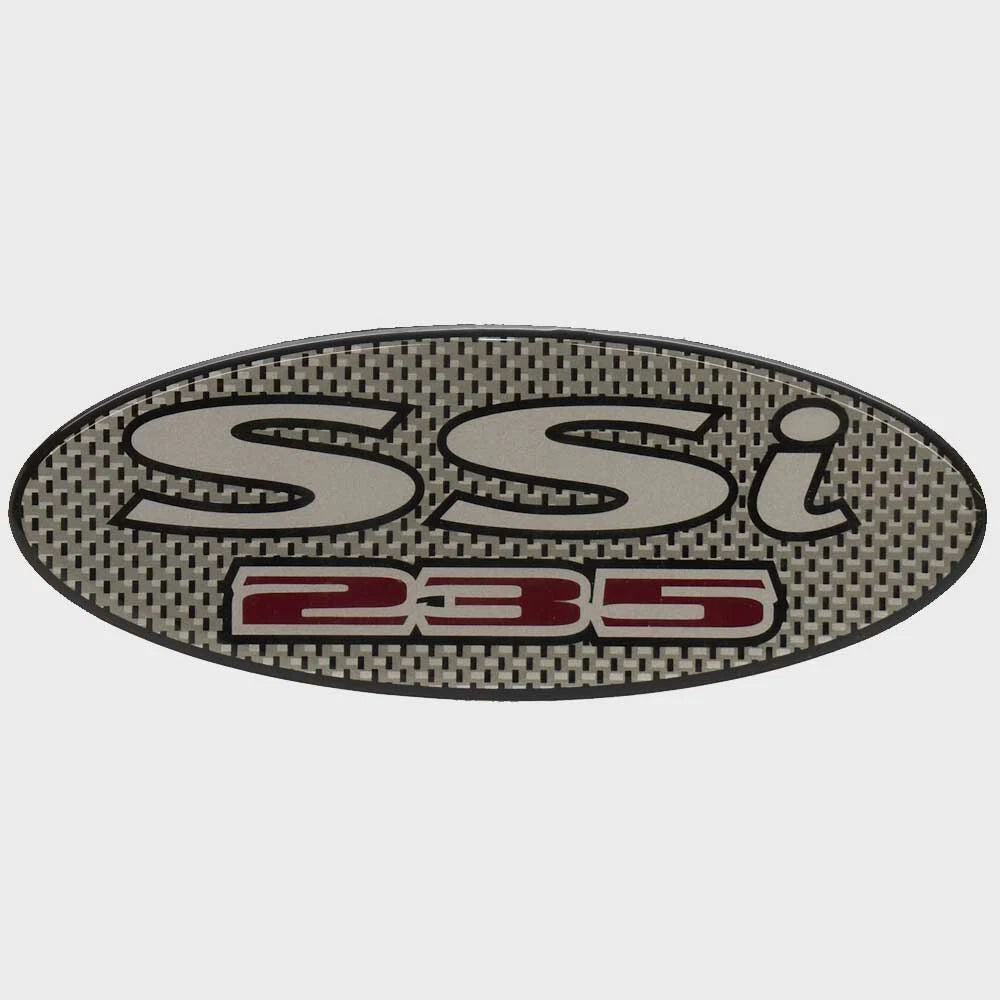 Chaparral Boat Raised Emblem Decal U15553-01 - SSi 235 Silver Sticker
