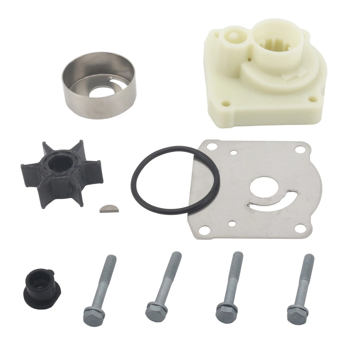 Yamaha Water Pump Impeller Repair Kit for 25HP Outboards Replace 61N-W0078-11-0 0