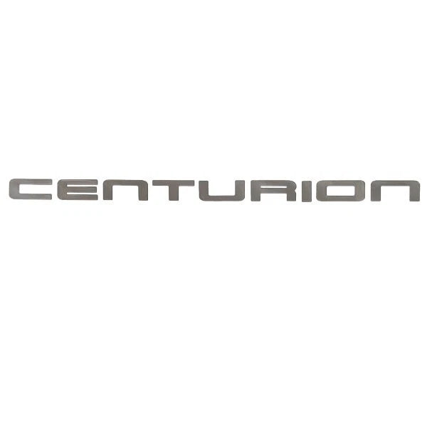 Ski Centurion Boat Raised Decal 2047-23578 - Silver 49 X 2 1/2 Inch