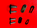 2 Uds. Eslabón De Conexión De Cadena 40 Resistente, Eslabón Maestro GO CART Mini