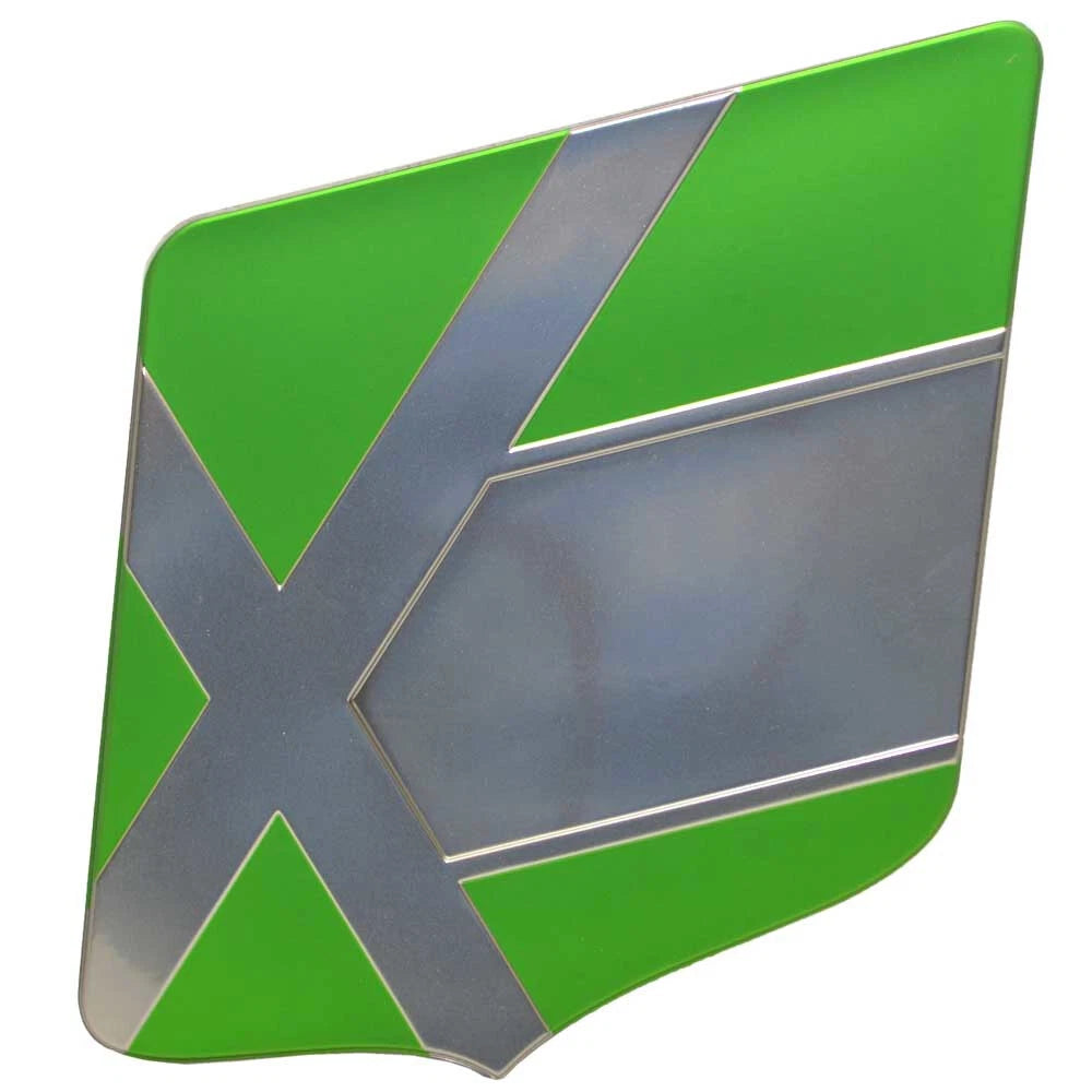 MasterCraft Boat Raised Wakeboard Decal 7502058 - X Series Lime Silver