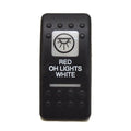Carling Boat Contura II Rocker Switch Actuator - Overhead Lights