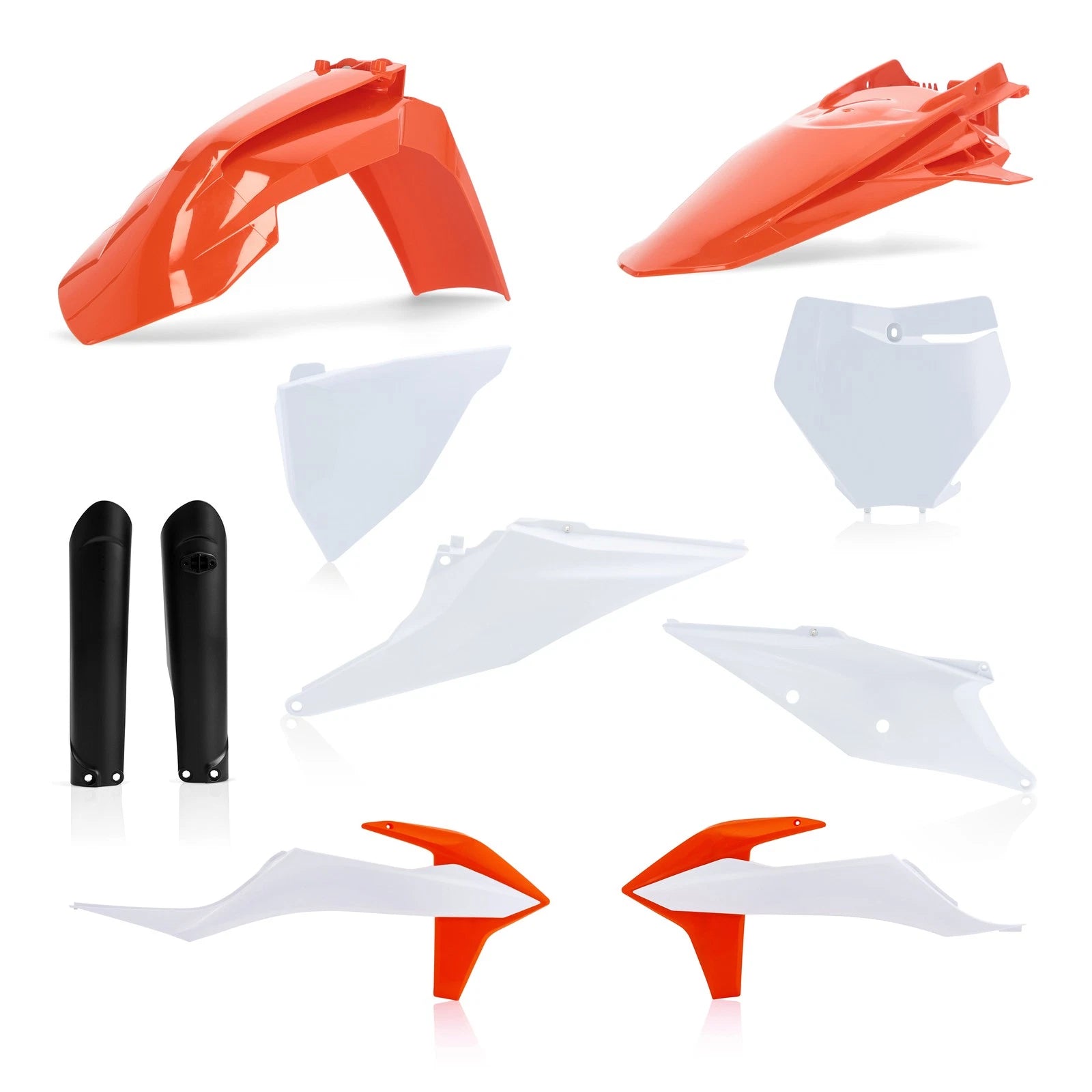 ACERBIS Full Plastic Kit for KTM 2019-2020 Offroad Models – Fits 125 SX & 450