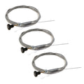 (pack of 3) Universal Choke Push-Pull Control Cable for Rotary 237 Mower Tractor
