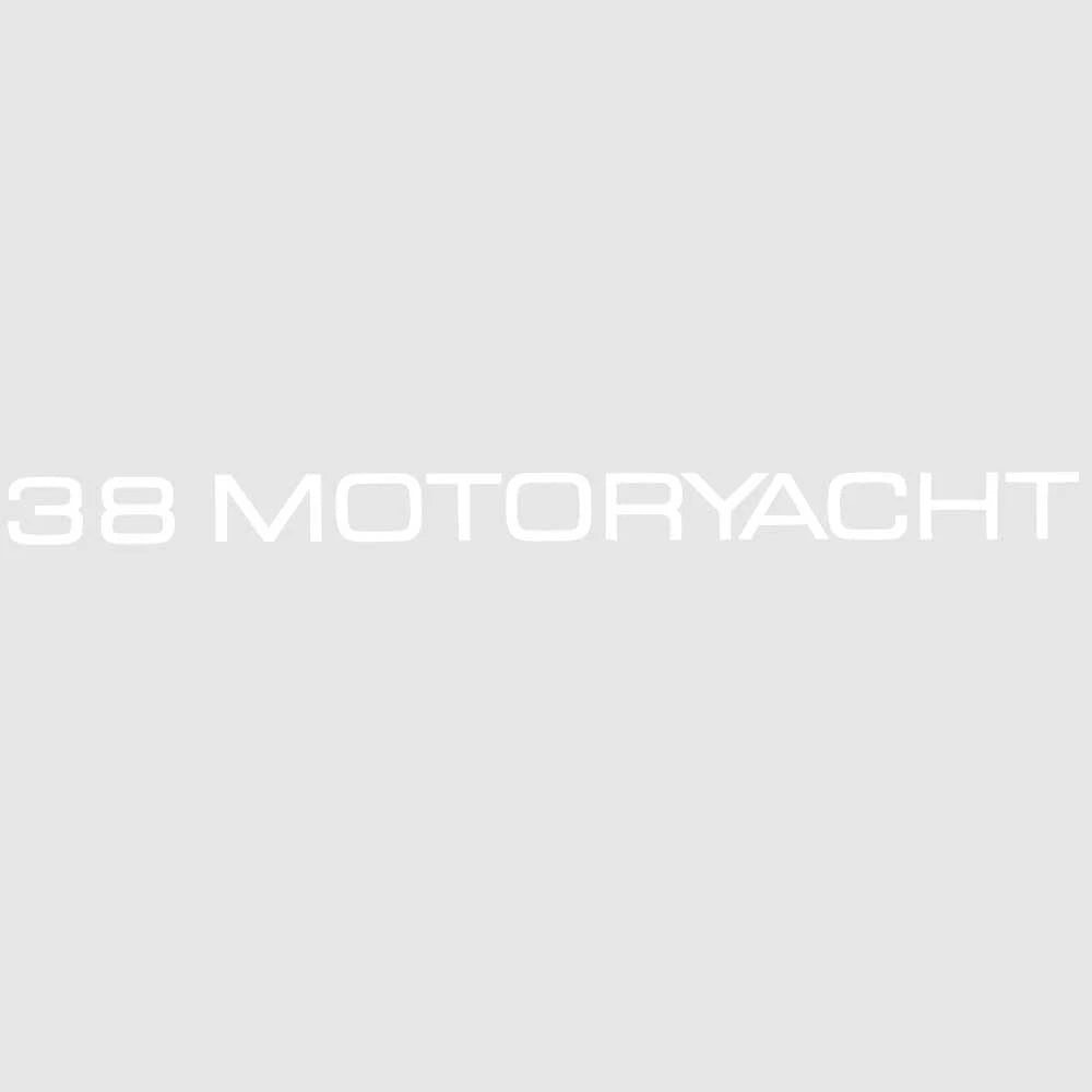 Bayliner Boat Decal - 38 Motoryacht White (pair)