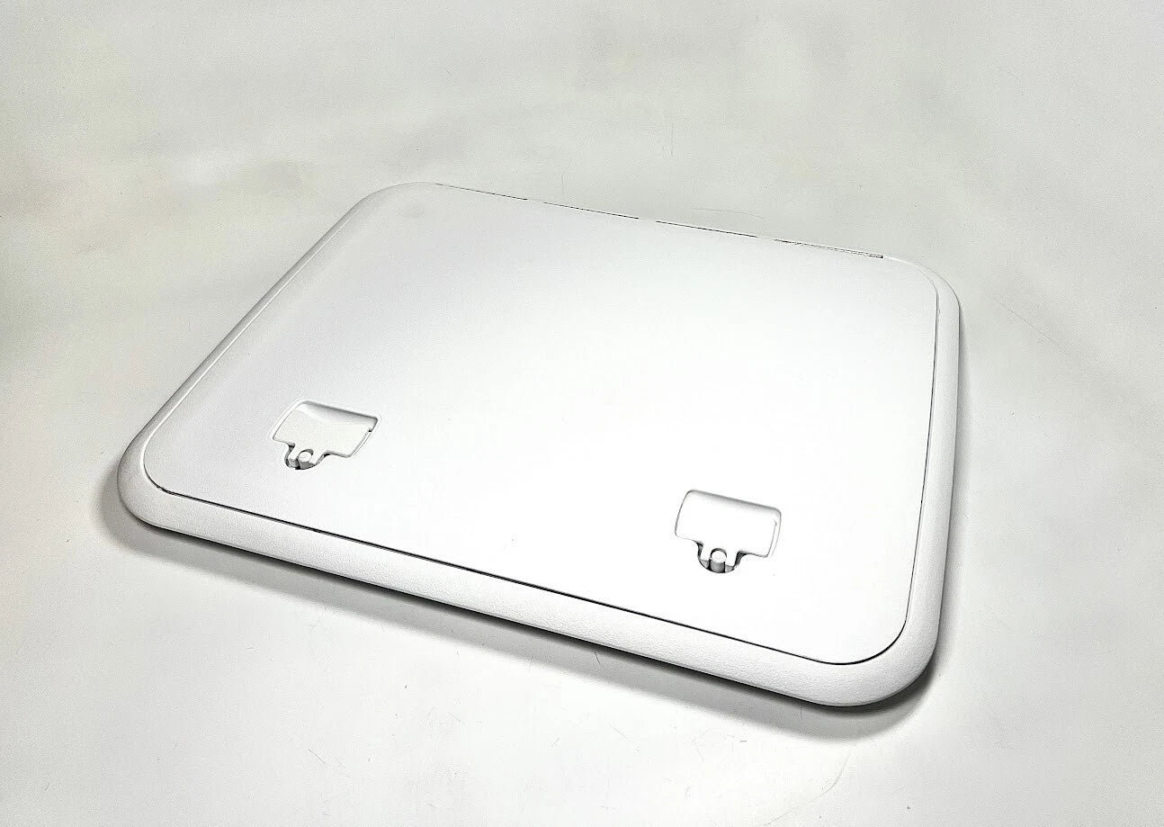 Jim Black 16in X 20in, Boat Deck Hatch Lid, Polar White, - OEM