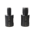 Thread Adapter Converter 2pcs for m10 to and to for m10 Angle Grinder Steel